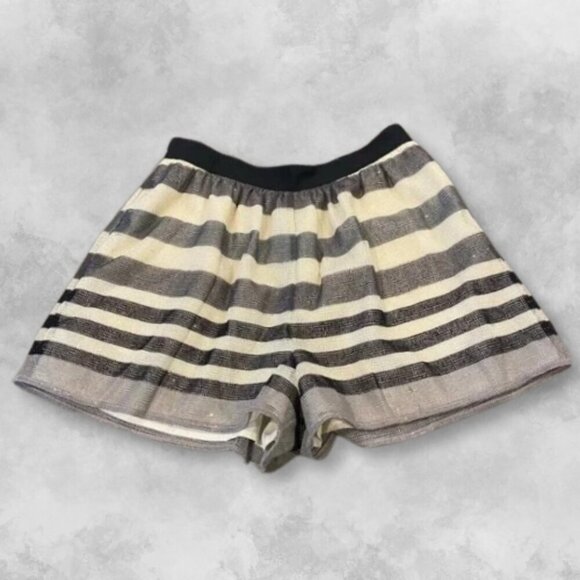 BCBGGeneration Boxer Short Elastic Waist Horizontal Stripes Style Multicolor W 4 - Picture 2 of 5